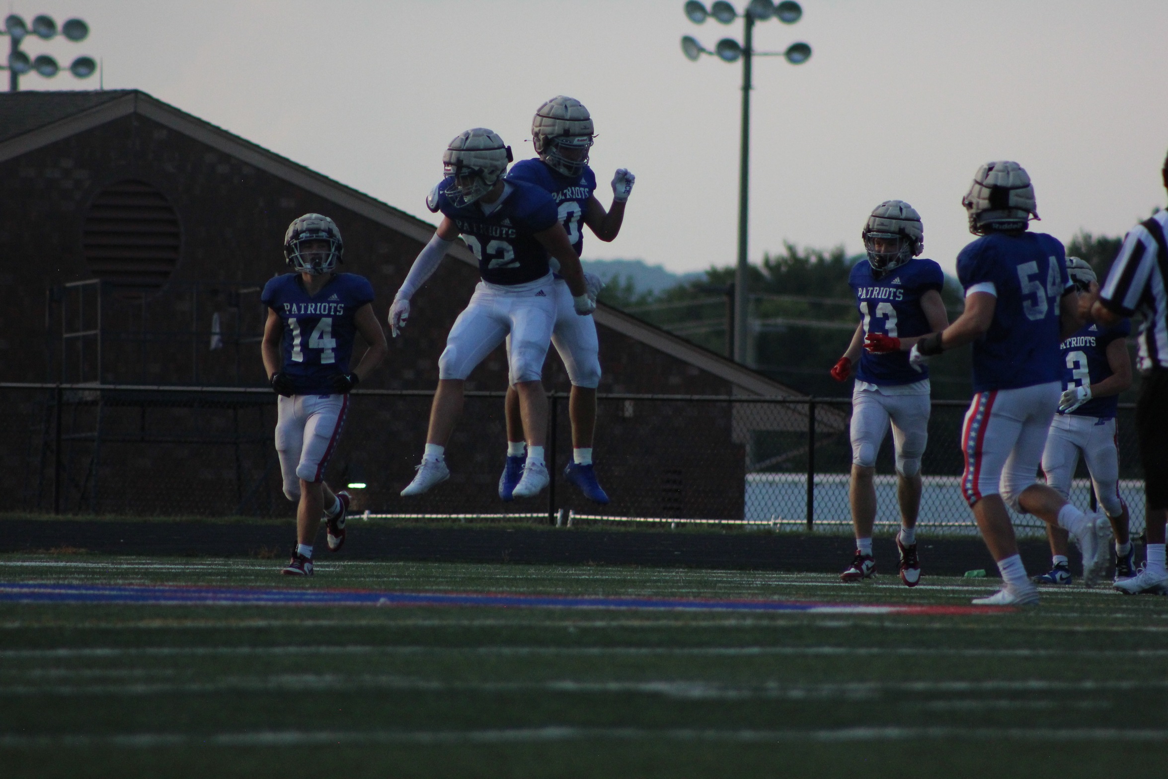 Patriots Win Homecoming Game